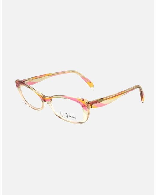 Emilio Pucci Black Plastic Glasses (Frames)