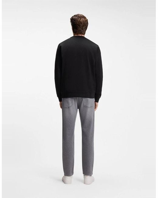 Boss Black Westart Crew Sweatshirt, Premium Cotton for men