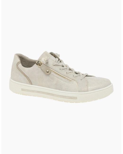 Softline White Rise Trainers