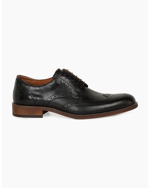 Clarks Black Craftremi Tip Formal Brogues for men