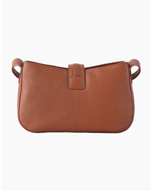 Lakeland Leather Brown Dalston Crossbody Bag