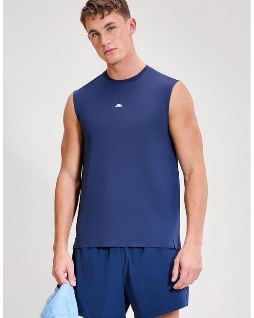 Ellesse Blue Olios Vest for men