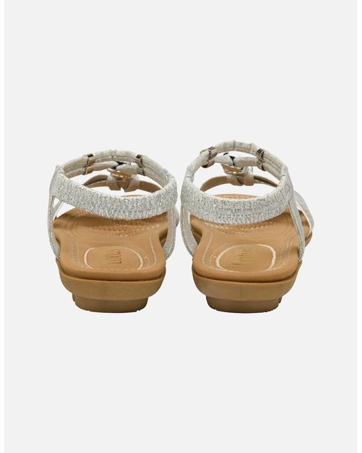 Lotus Metallic Bettina Sandals