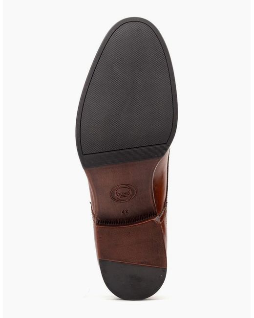 Base London Brown Edison Lace Up Shoes for men
