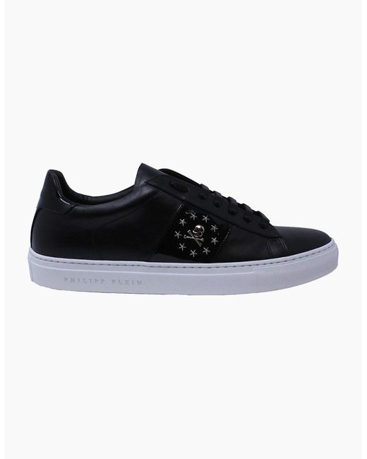 Philipp Plein Black Edwo Sneakers for men