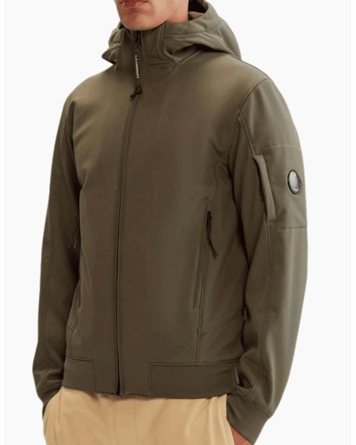 C P Company Green Shell Jacket for men