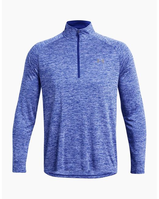 Under Armour Blue 2.0 Half Zip Technical Top for men