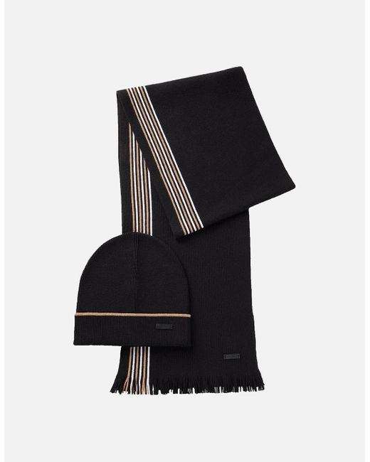 Boss Black Boss Enzo_Scarf And Hat Set for men