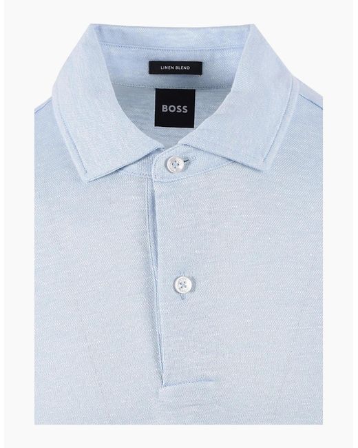 Boss Blue Boss H Press Polo Light Pastel for men