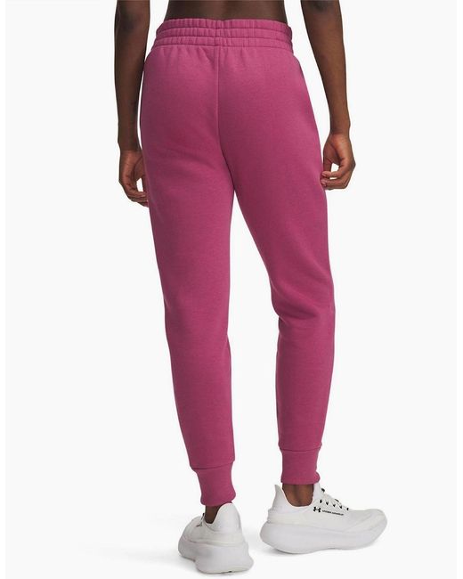 Under Armour Red Ua Rival Solid Slim Joggers