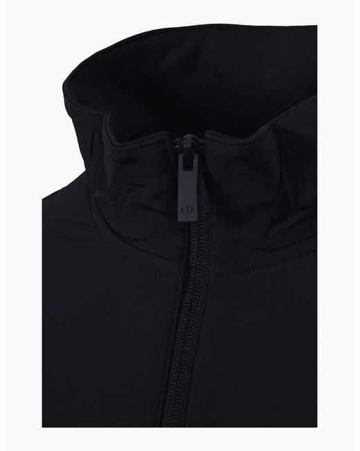 ARMANI EXCHANGE Blue Full Zip Sweatshirt Deep for men