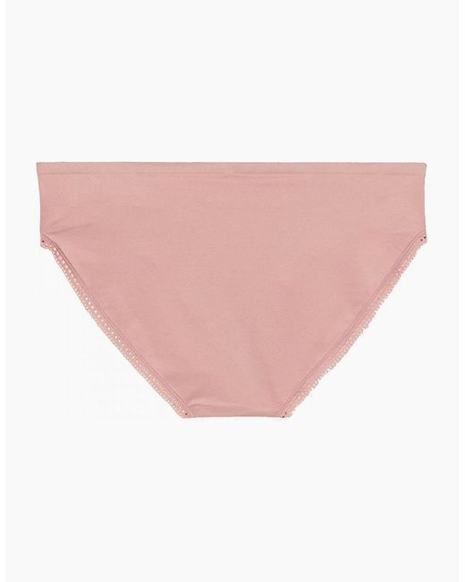Calvin Klein Pink Liquid Touch Bikini Brief, Alluring Blush