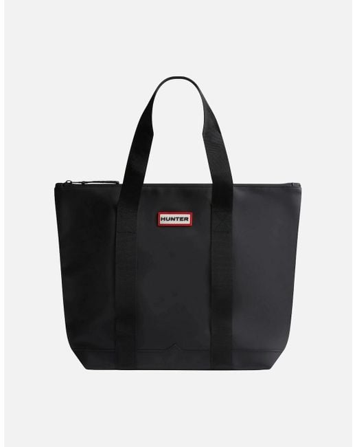 Hunter Black Tummel Tote Bag
