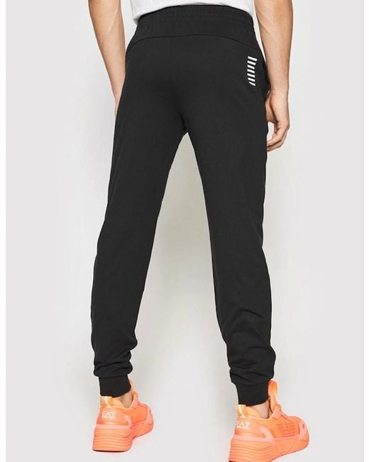 EA7 Black Core Logo Tracksuit for men