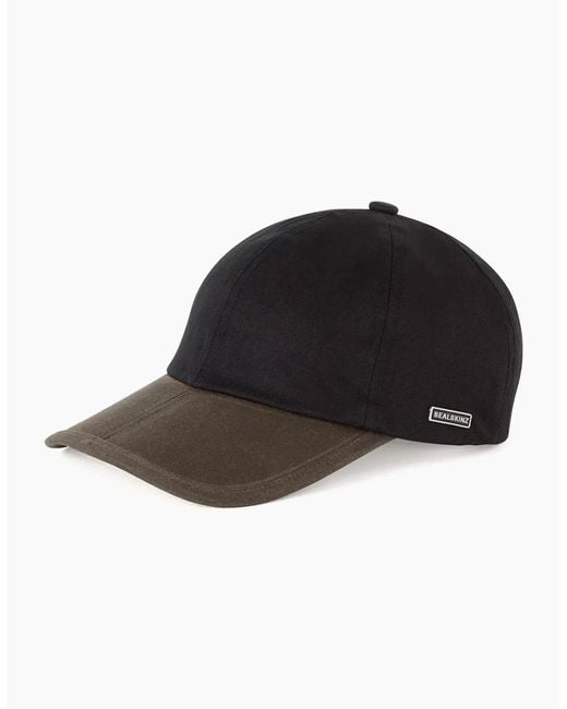 SealSkinz Black Marham Waterproof Oiled Canvas Cap for men