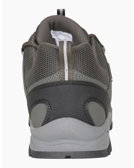 Mountain Warehouse Gray Path Waterproof Walking Shoes for men