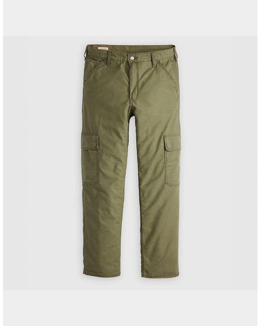 Levi's Green Levi's 568 Loos Cargo for men