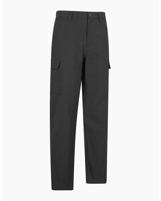 Mountain Warehouse Gray Delta Stretch Cargo Trousers for men