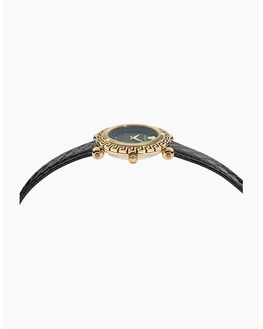Versace Metallic Greca Twist Analogue Quartz Watch for men