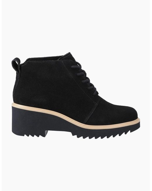 TOMS Black Maude Heeled Ankle Boots
