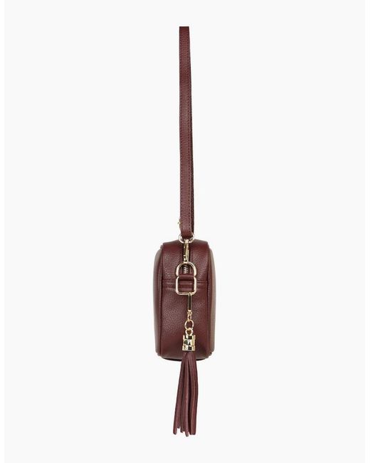 Elie Beaumont Red Crossbody 2 Customisable Handbag