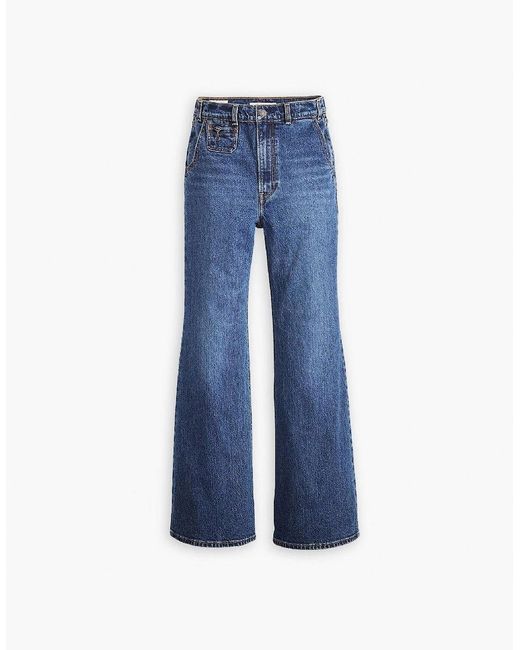 Levi's Blue Levi's Ribcage Bells Vintage Moment O