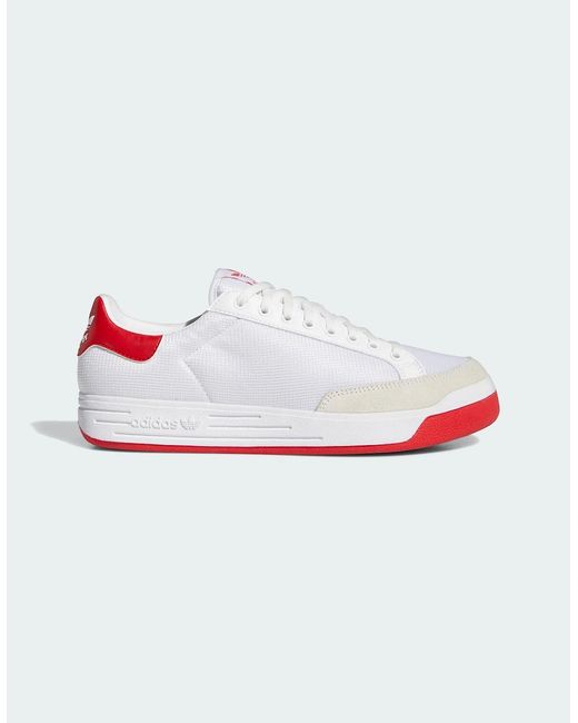 Adidas Originals White Rod Laver Trainers for men