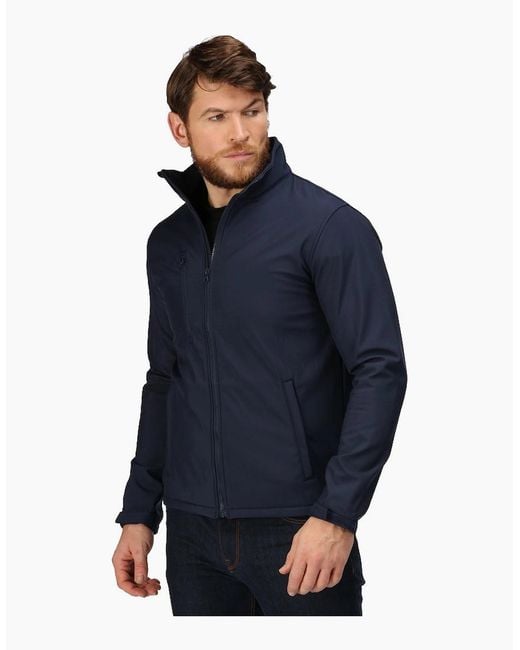 Regatta Blue Professional Ablaze Three Layer Soft Shell Jacket for men