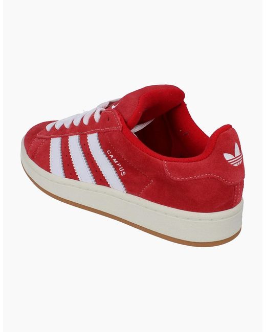 Adidas Red Originals Campus 00S Trainers Sneakers H03474 for men