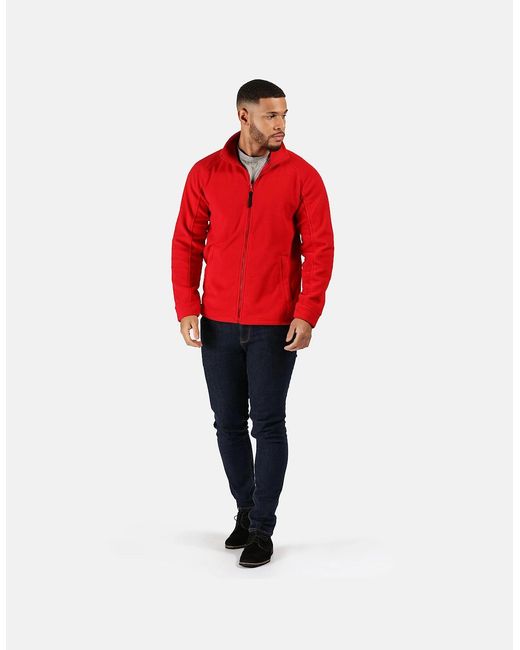 Regatta Red Professional Fleece Jacket for men