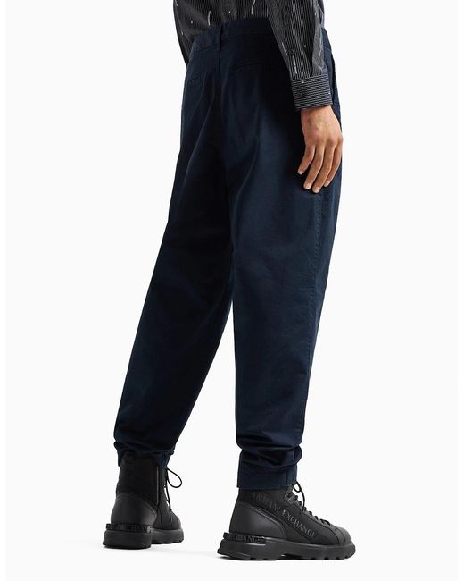 ARMANI EXCHANGE Blue Chino Pant Dark for men