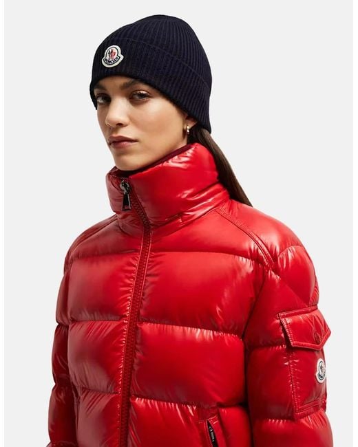 Moncler Blue Archive Logo Hat for men