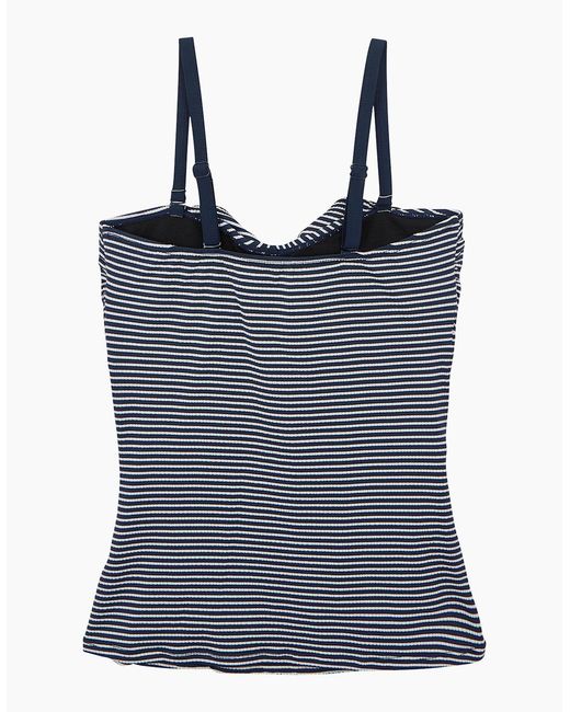 Regatta Blue Ladies Aceana Iii Seeksucker Tankini Top