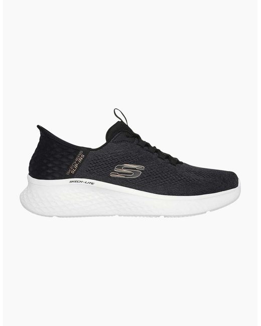 Skechers Black Skech-Lite Pro Primebase Slip-In Trainers for men