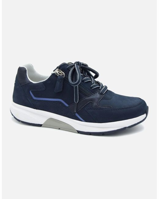 Gabor Blue Rolling Soft Adora 66.878 Ladies Trainer