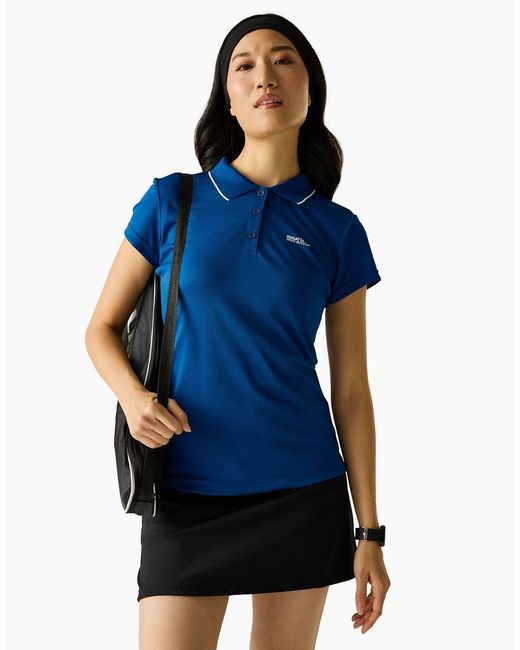 Regatta Blue Ladies Maverick V Polo Shirt