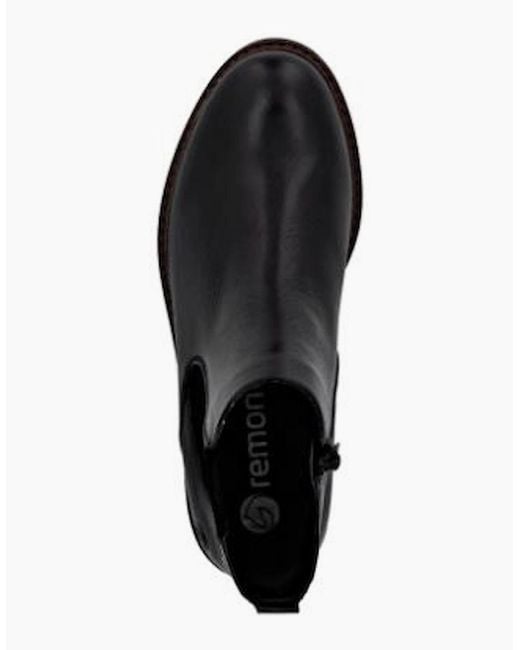 Remonte Black D2Q70-00 Ladies Boot