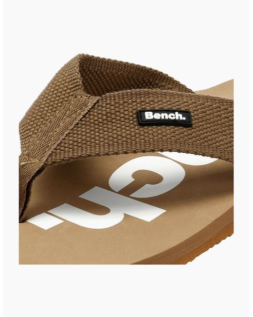 Bench Brown Momento Sand Flip Flops for men