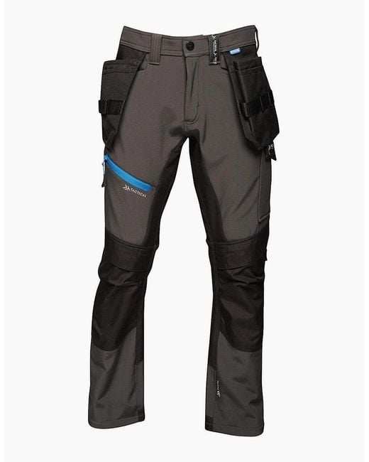 Regatta Gray Professional Softshell Trousers for men
