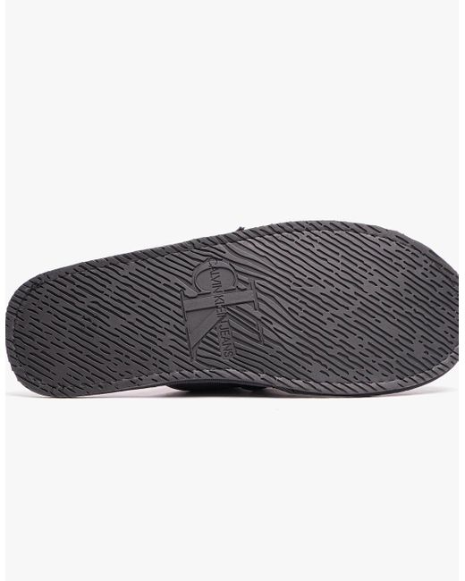 Calvin Klein Black Hotel Slipper Mules for men