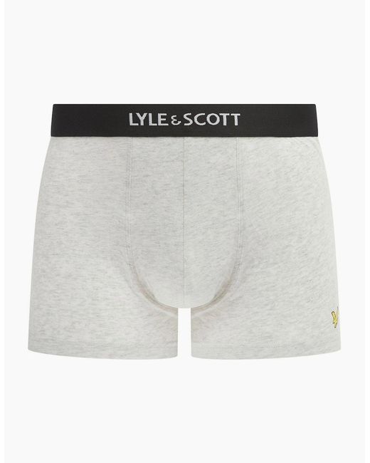 Lyle & Scott Blue Devon Boxers for men