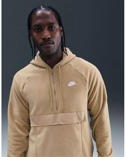 Nike Green Hooded Neck Raglan Sleeve Sweatshirt for men