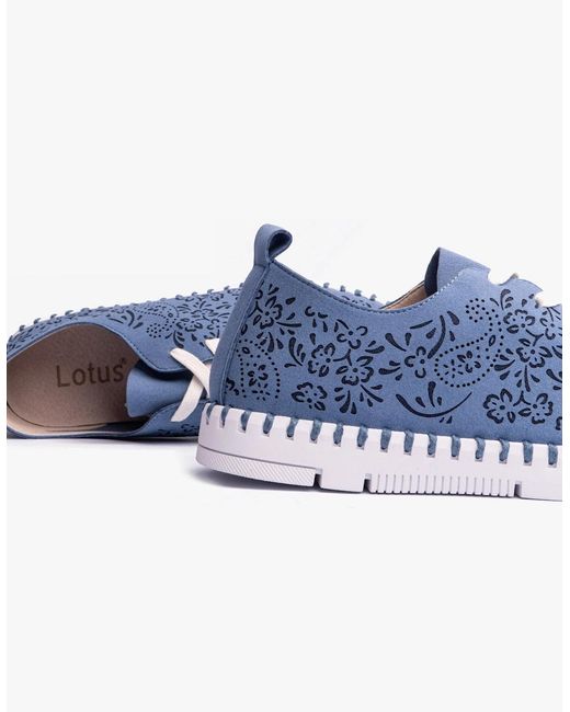 Lotus Blue Alicja Shoes