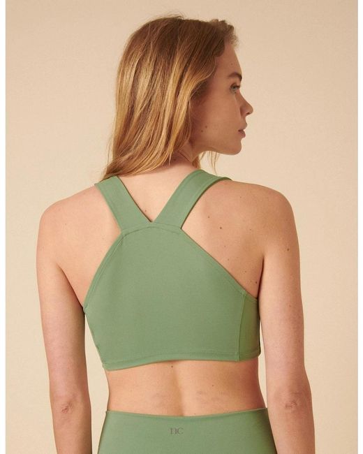 Nobody's Child Green Sports Bra