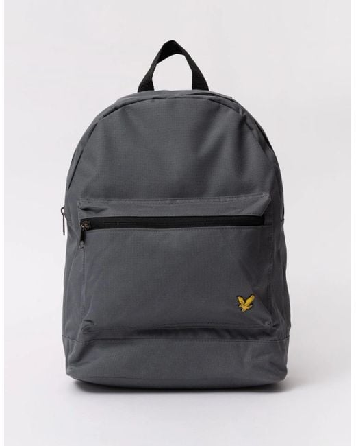 Lyle & Scott Gray Lyle & Scott Backpack for men