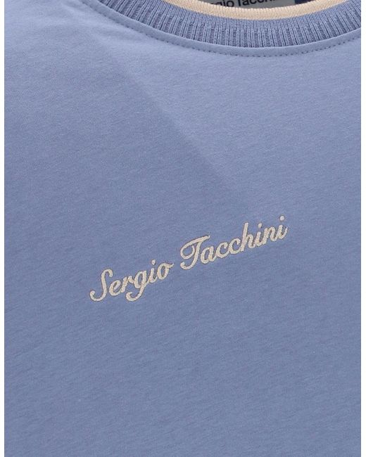 Sergio Tacchini Blue Conte T-Shirt Country for men
