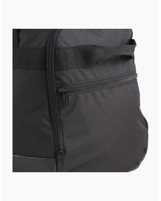 PUMA Black Challenger Medium Duffle Bag With Logo for men