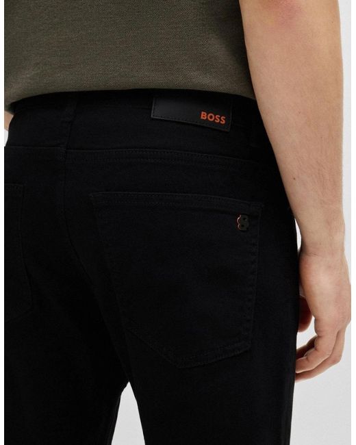 Boss Black Boss Delaware Bo Slim Fit Comfort-Stretch Jeans for men