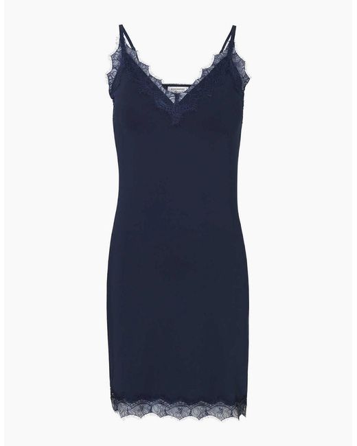 Rosemunde Blue Billie Lace Strap Dress