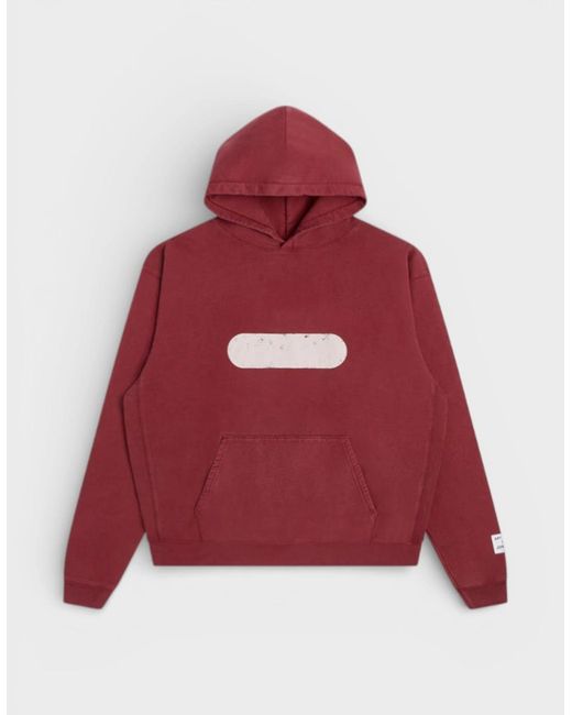 GALLERY DEPT. Red Gym Hoodie for men